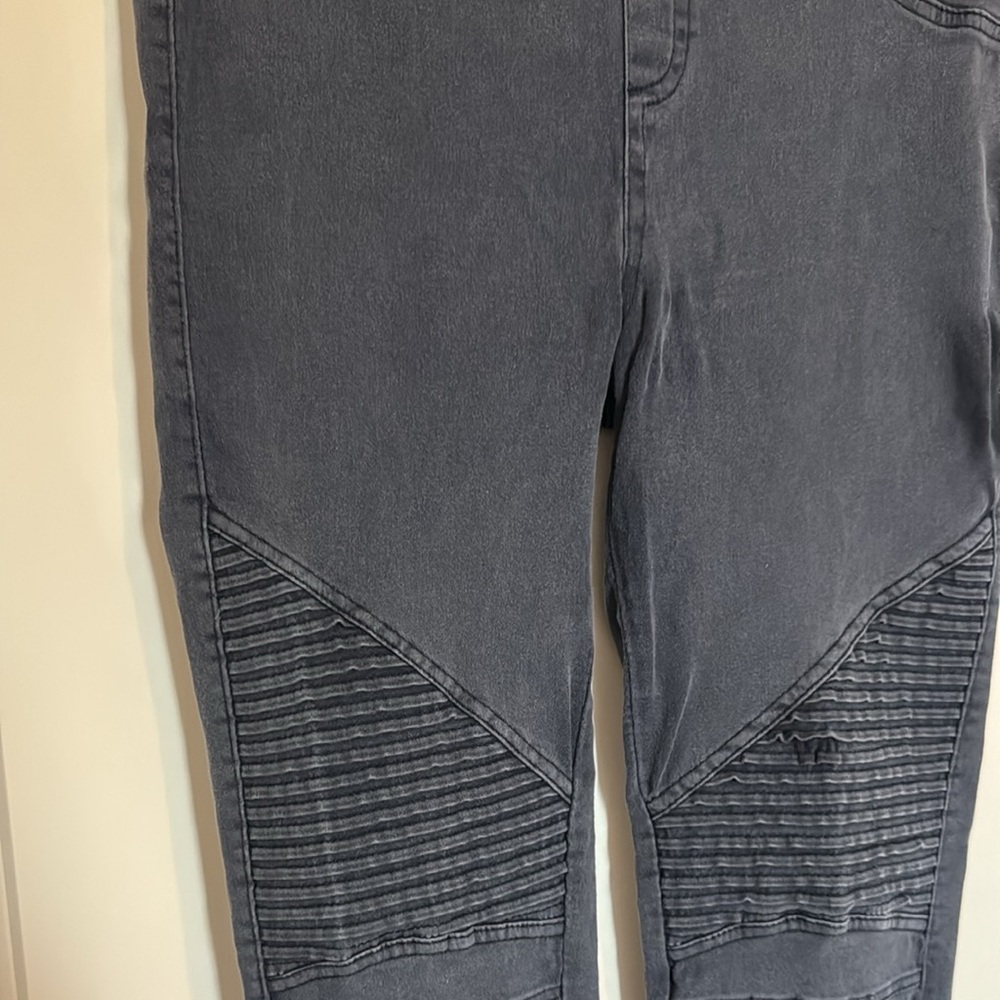 Light Blue Wash Jean Moto